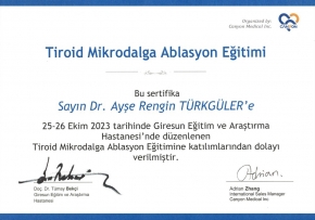Uzm. Dr. Rengin Türkgüler